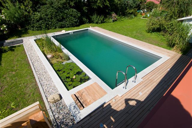 converted swimming pool