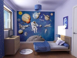 Childrens Bedroon Wall by Crockers Paint and Wall Specialists