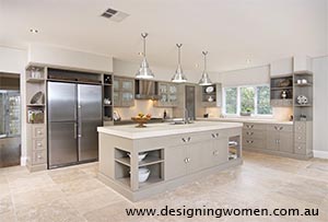 Tiled kitchen splashback - Designing Women