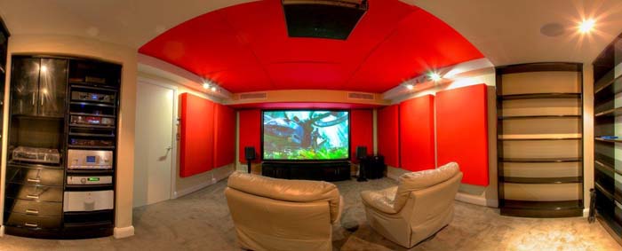 The Ultimate Man Cave - Panoramic View