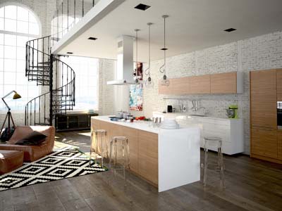 Example kitchen decor by Spotlight